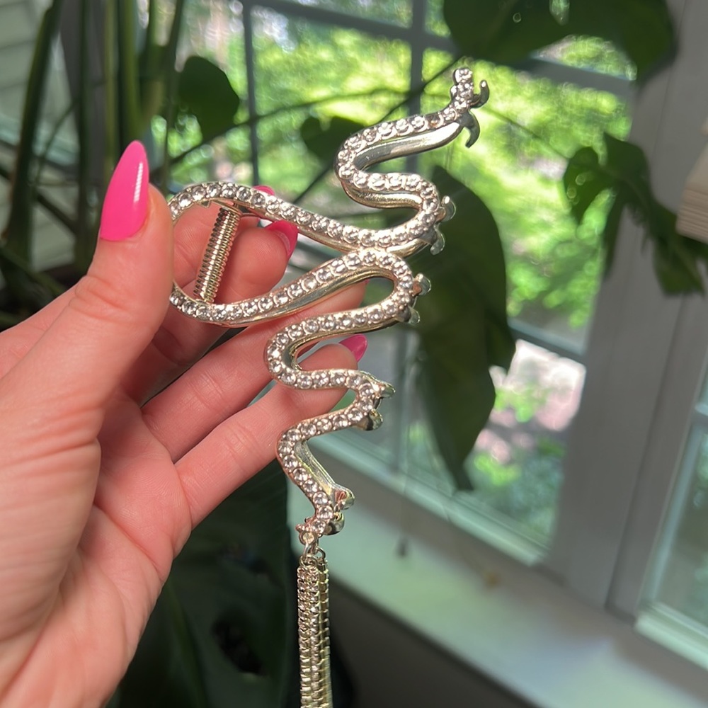 Taylor Swift Rattled Rhinestone Snake Hair Clip - Eras Tour